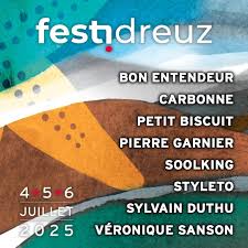 affiche du festival festidreuz avec la programmation 2025